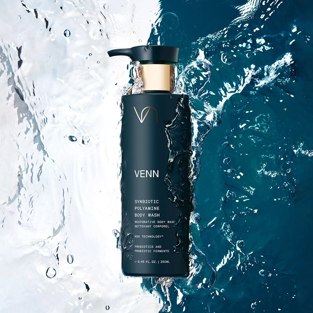 Synbiotic Polyamine Body Wash