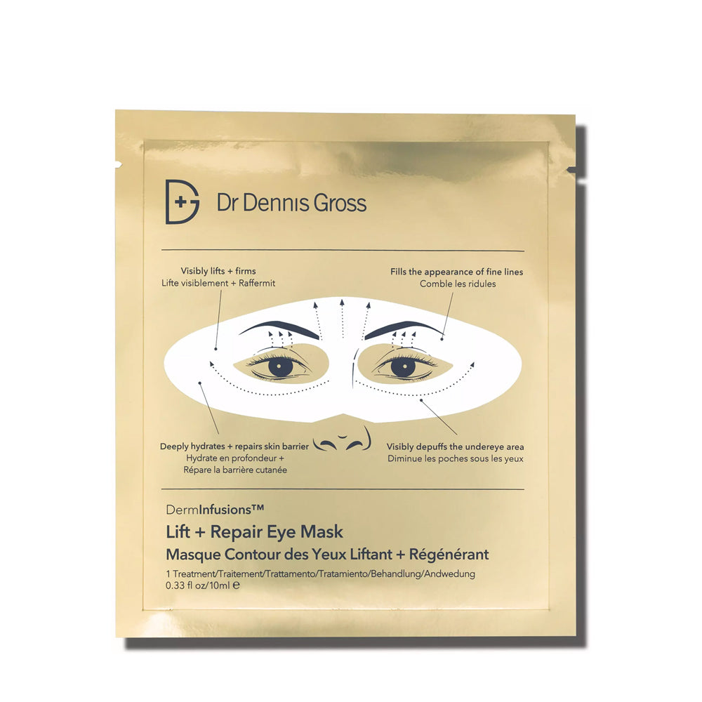 DermInfusions Lift + Repair Eye Mask.