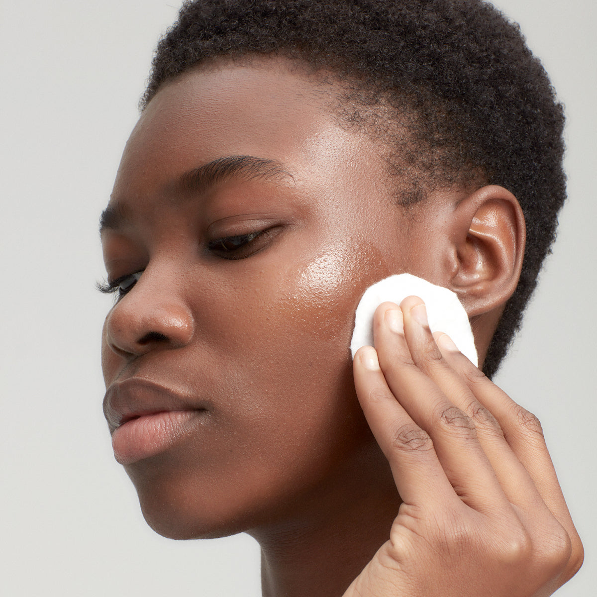 Lactic acid gel cleanser