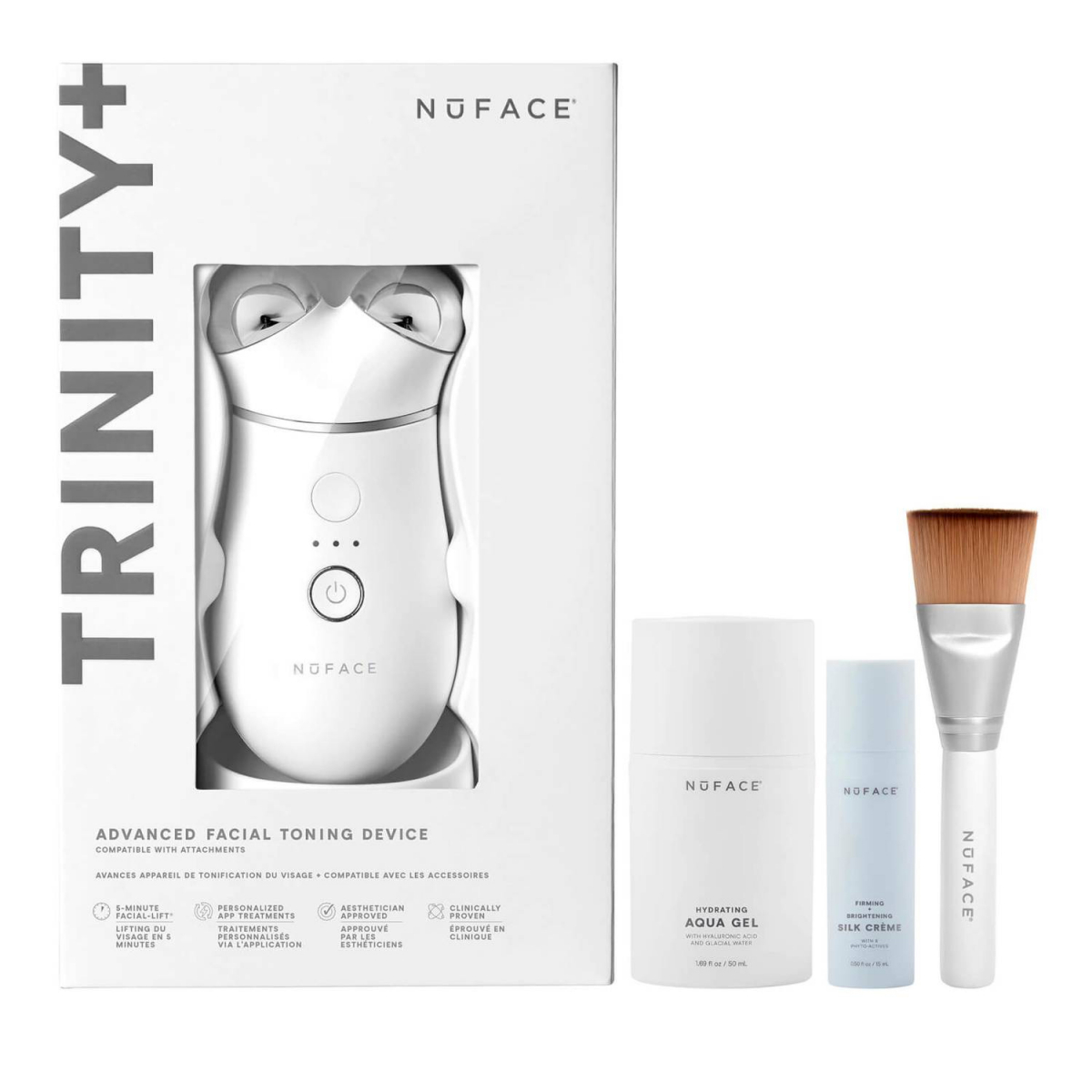 NuFACE Trinity+ Kit White