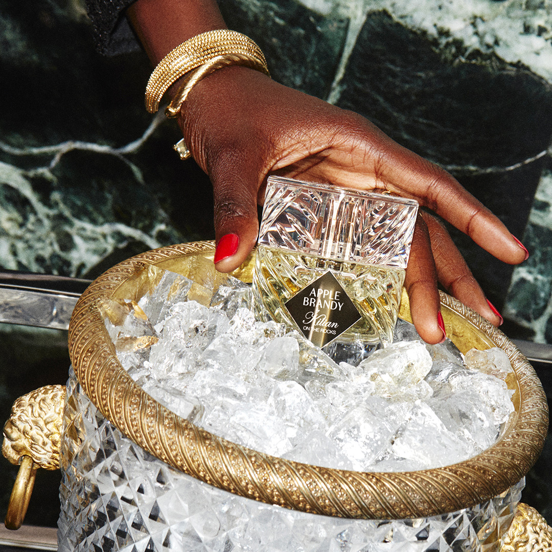 Apple Brandy on The Rocks