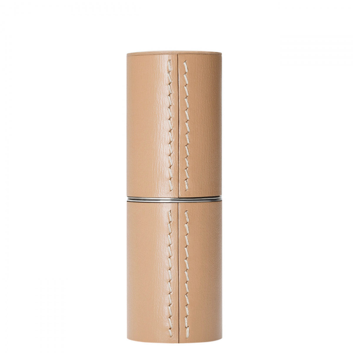Refillable Leather Lipstick  Case