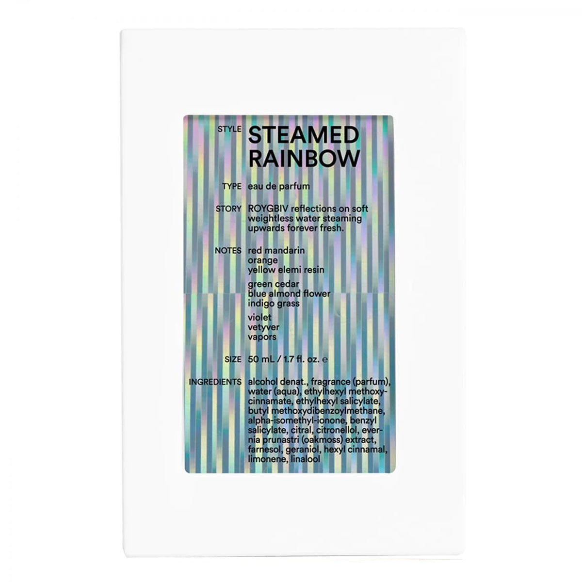 Steamed Rainbow