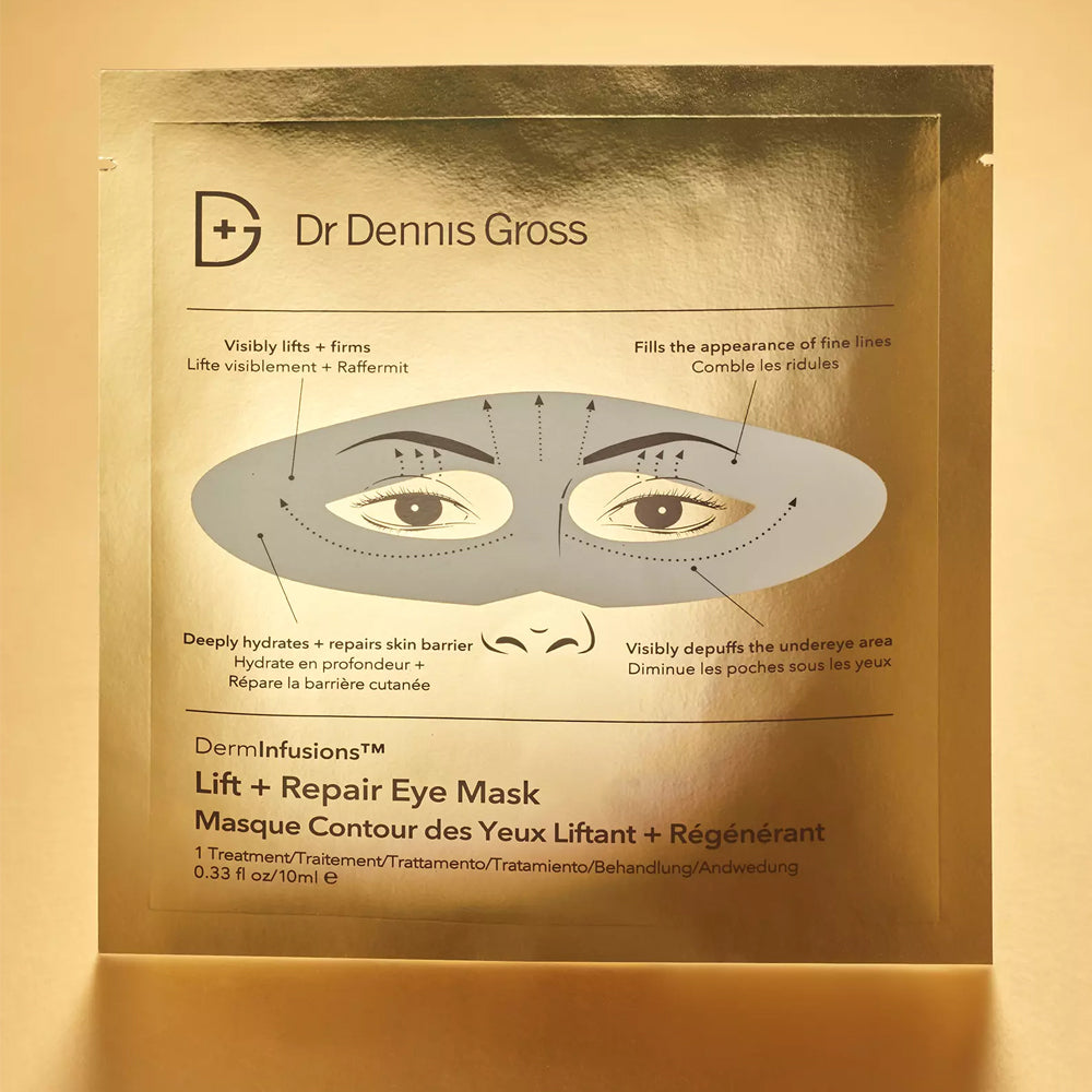 DermInfusions Lift +  Repair Eye Mask.