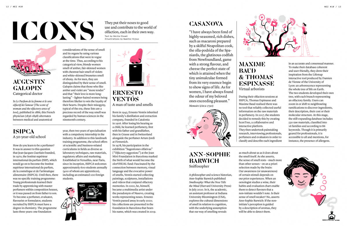 NEZ Magazine- #10 From the Nose to the Mouth