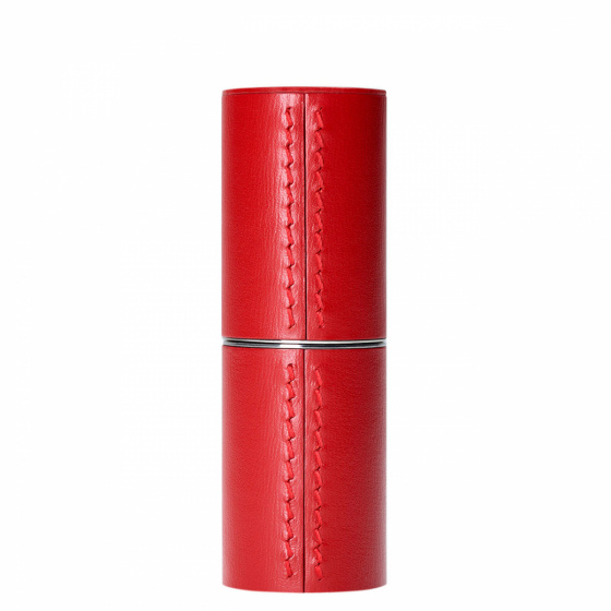 Refillable Leather Lipstick Case, Red i gruppen Make Up / Lppar hos COW parfymeri AB (100765-5737)